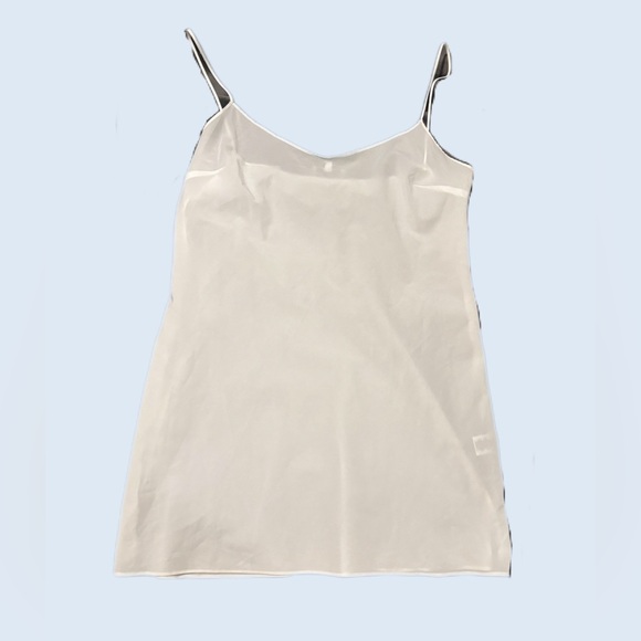 Milly Sheer White Slip Dress - Picture 4 of 7